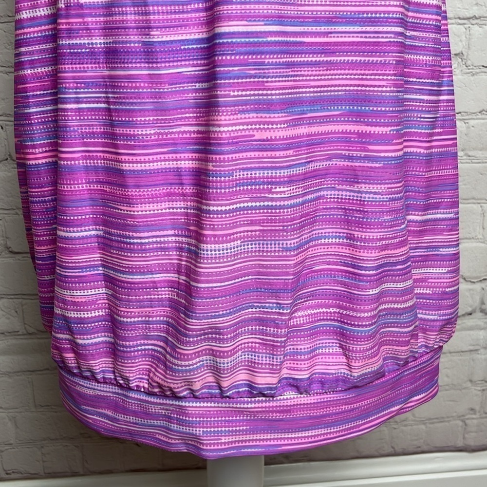 Free Country Blouson Tankini Top - Picture 3 of 11